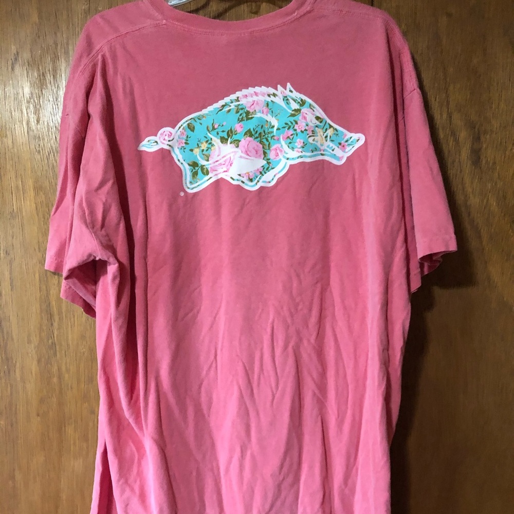 Floral Hogs Comfort Colors Tee
